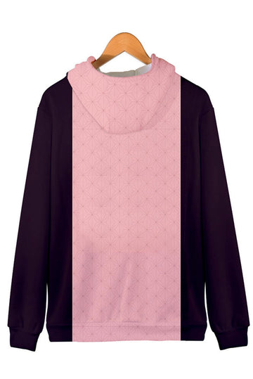 Demon Slayer Sudadera Kamado Nezuko Cosplay Sudadera con Capucha Unisex